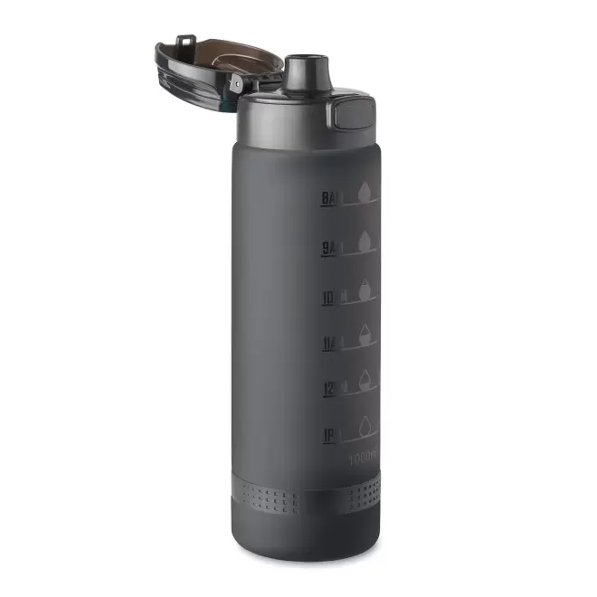 GOURDE RPET 1L PERSONNALISEE 'DAYLY REINBOW' - noir