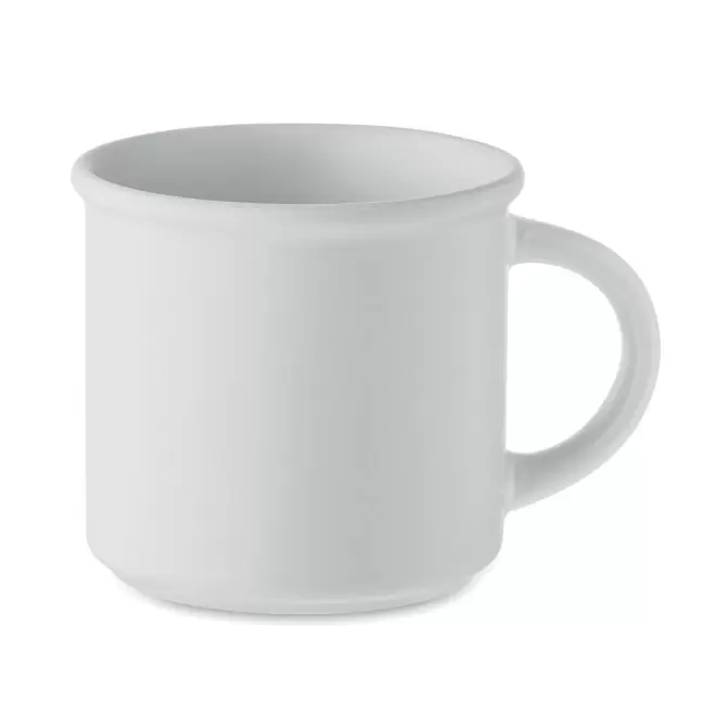 MUG CÉRAMIQUE PERSONNALISE MATE DESIGN VINTAGE 'RONSIO' - blanc