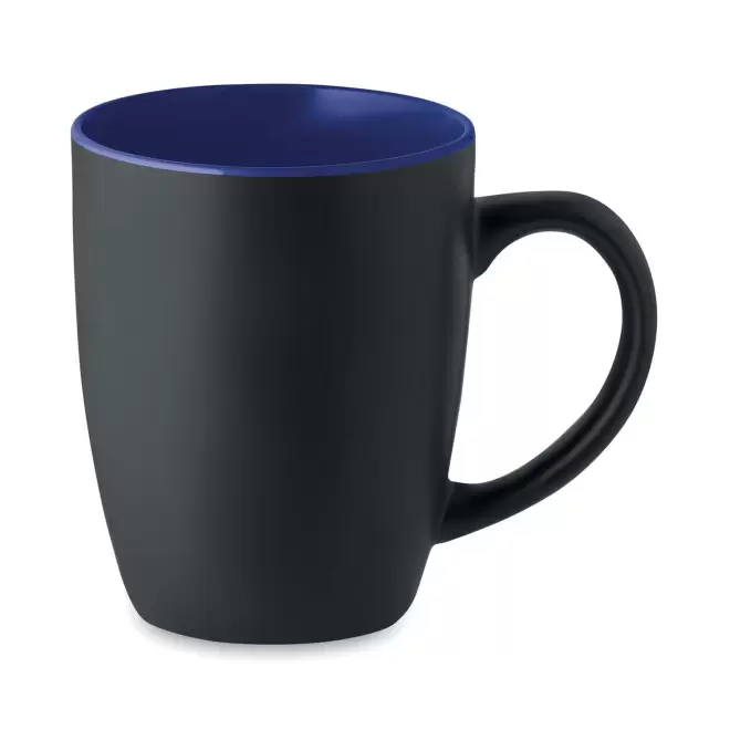 MUG CERAMIQUE PERSONNALISE 290ML 'DULCE NOIR' - bleu marine