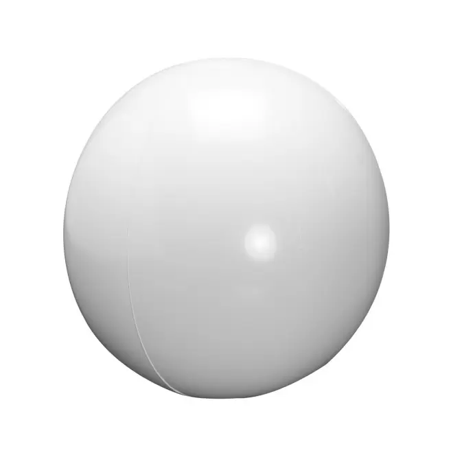 BALLON DE PLAGE PERSONNALISABLE 'GRAND PLAYA UNI' - blanc