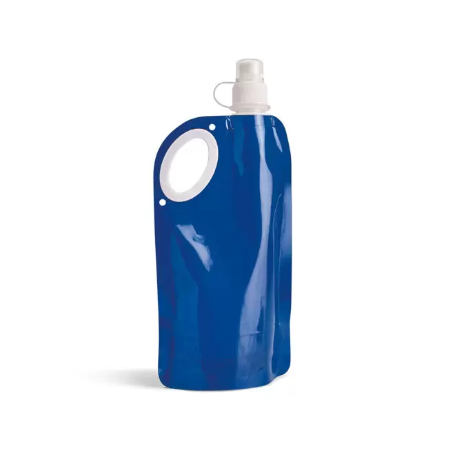 GOURDE DE SPORT PLIABLE 750ML PERSONNALISABLE 'FITTO' - bleu