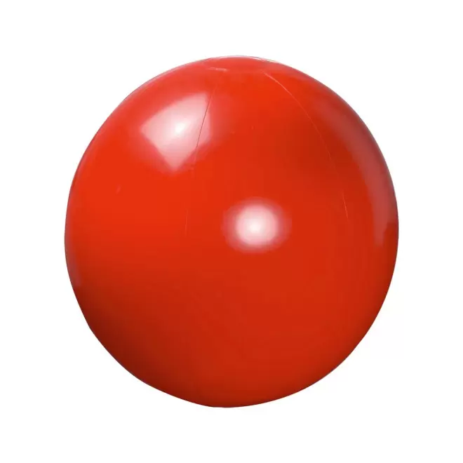 BALLON DE PLAGE PERSONNALISABLE 'GRAND PLAYA UNI' - rouge