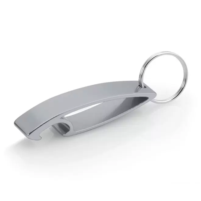 PORTE CLE DECAPSULEUR PERSONNALISABLE 'OFFNY' - argenté