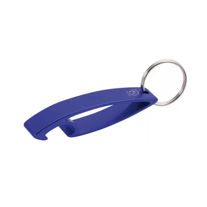 PORTE CLE DECAPSULEUR PERSONNALISABLE 'OFFNY RECYCLE' - bleu