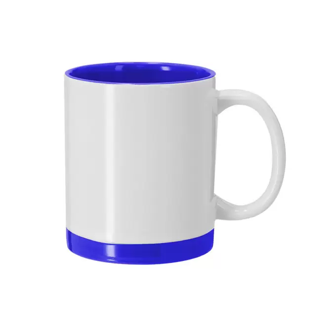 MUG CERAMIQUE 350ML PERSONNALISABLE 'CLAUDIO' - bleu