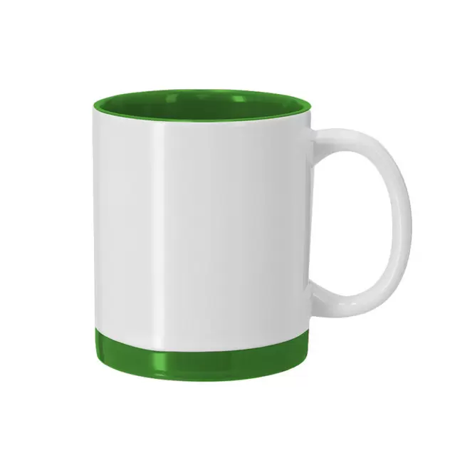 MUG CERAMIQUE 350ML PERSONNALISABLE 'CLAUDIO' - vert