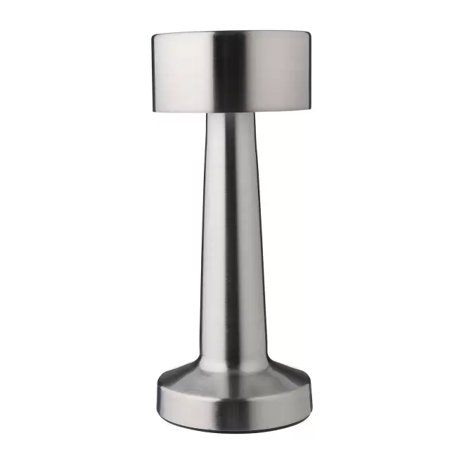 LAMPE LED DE TABLE PERSONNALISABLE 'MEYNU' - argenté