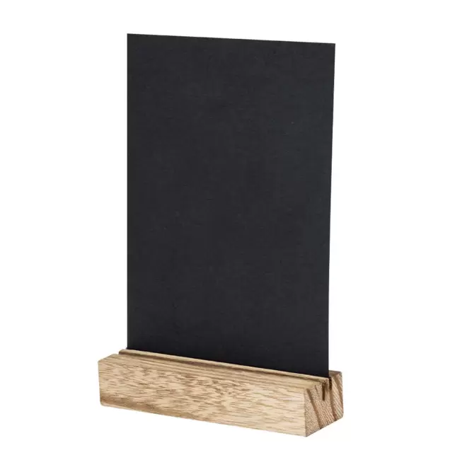 MINI ARDOISE PERSONNALISABLE 'SCRIBY' - noir