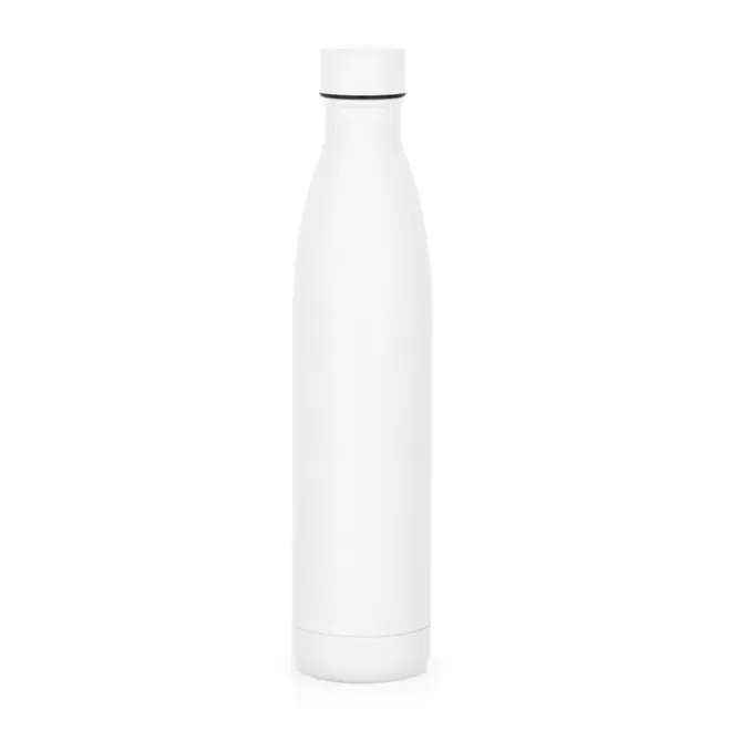 BOUTEILLE ISOTHERME 1L PERSONNALISEE 'ALMIA RECYCLEE' - blanc