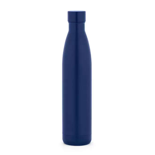 BOUTEILLE ISOTHERME 1L PERSONNALISEE 'ALMIA RECYCLEE' - bleu