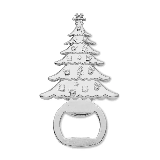 DECAPSULEUR SAPIN PERSONNALISABLE 'TCHIN' - argenté