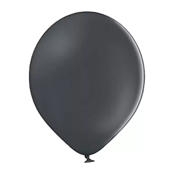 BALLON DE BAUDRUCHE PERSONNALISE ø30 CM 'LUFT QUADRI' - gris anthracite