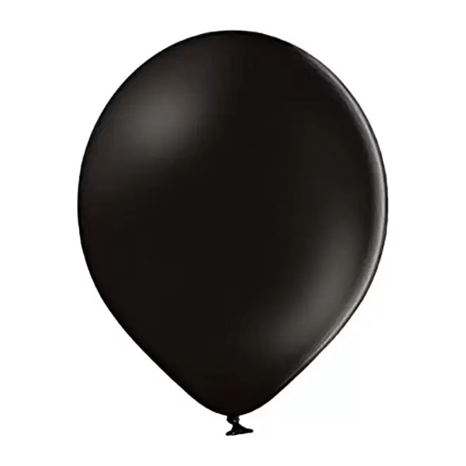 BALLON DE BAUDRUCHE PERSONNALISE ø30 CM 'LUFT QUADRI' - noir