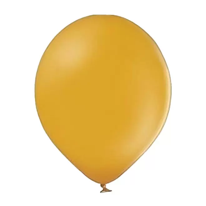 BALLON DE BAUDRUCHE PERSONNALISE ø30 CM 'LUFT QUADRI' - jaune miel