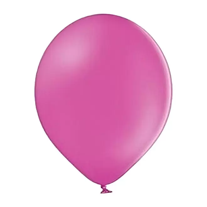 BALLON DE BAUDRUCHE PERSONNALISE ø30 CM 'LUFT QUADRI' - fuchsia
