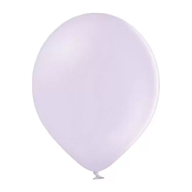 BALLON DE BAUDRUCHE PERSONNALISE ø30 CM 'LUFT QUADRI' - lilas pastel