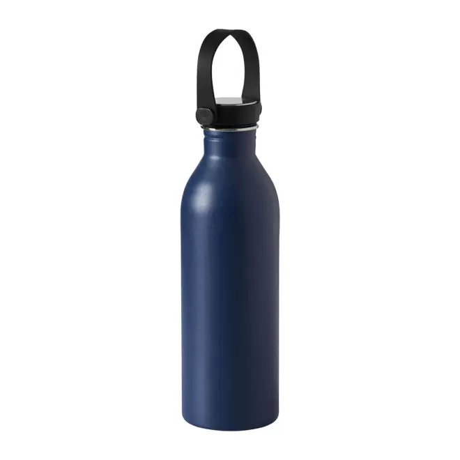BOUTEILLE ISOTHERME 550ML PERSONNALISABLE 'RIRI' - bleu marine