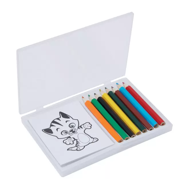 SET DE COLORIAGE PERSONNALISABLE 'WONDERFUL' - blanc