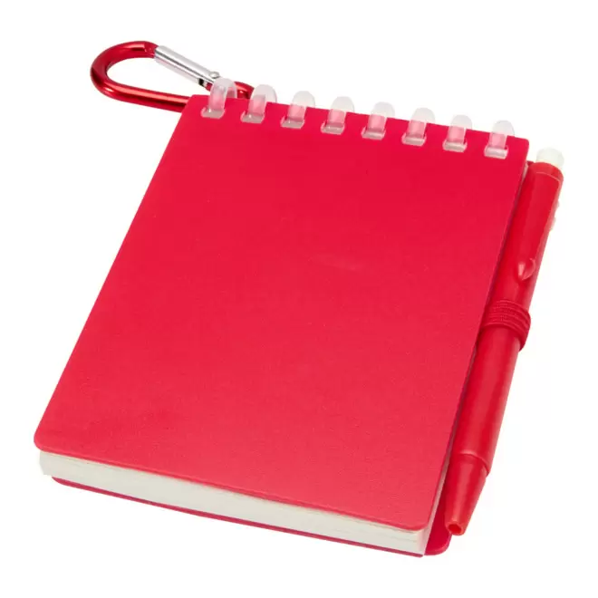 BLOC-NOTES EXTERIEUR PERSONNALISE 'LIGO MINI' - rouge