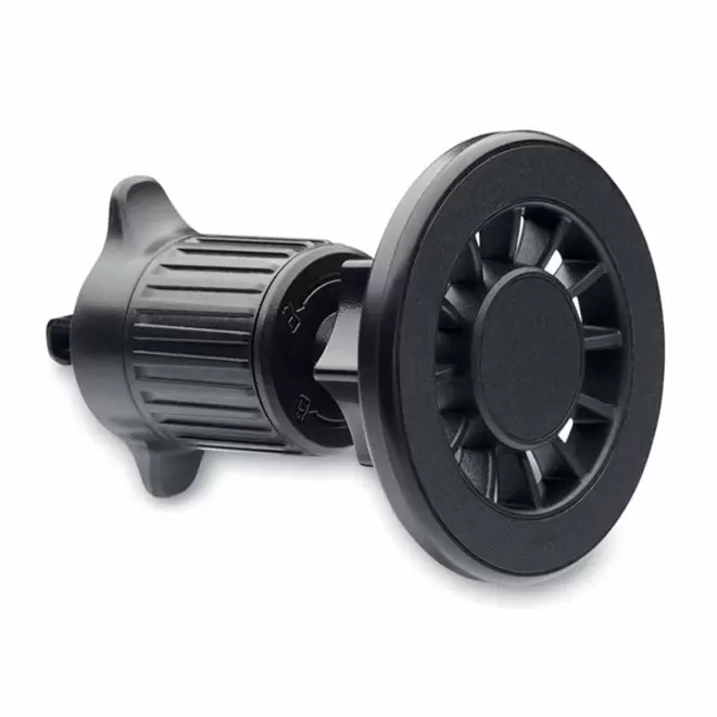 SUPPORT TELEPHONE MAGNETIQUE PERSONNALISABLE 'FABOU' - noir