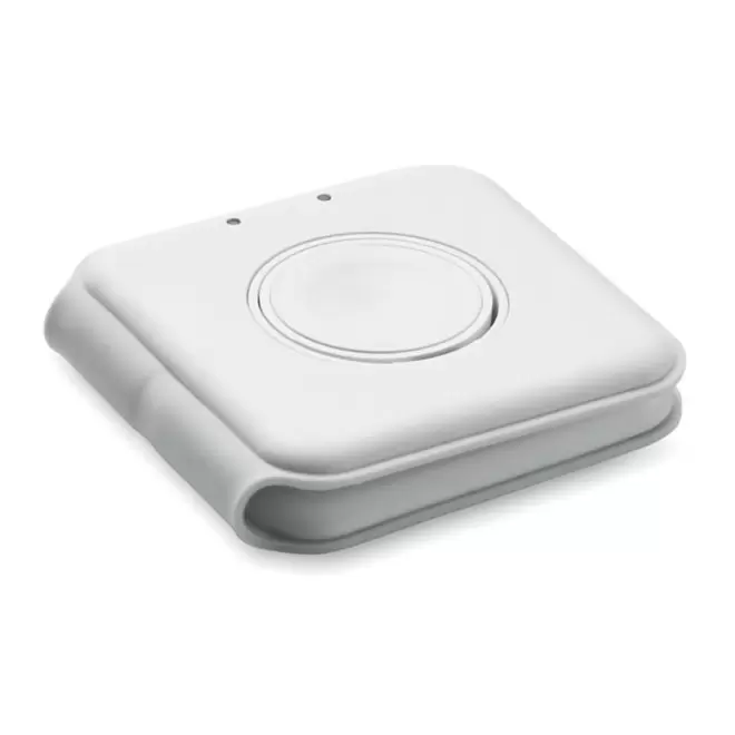 CHARGEUR INDUCTION PLIABLE PERSONNALISABLE 'PIEGO 2' - blanc