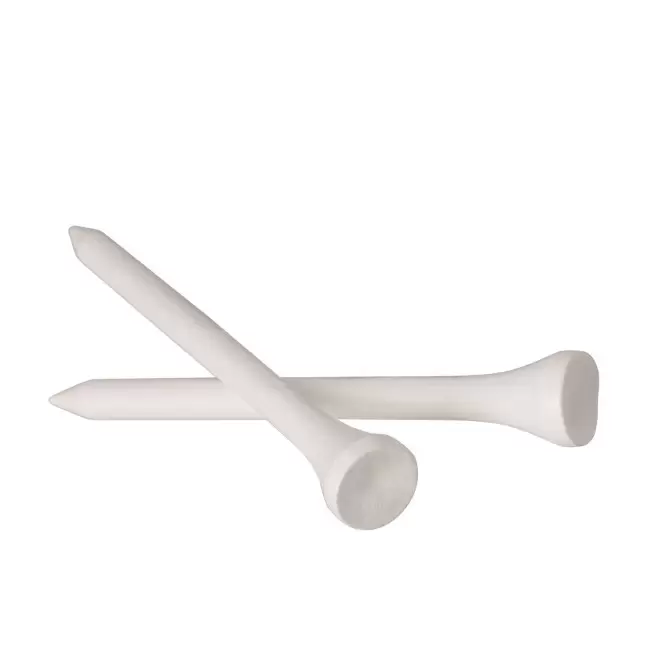 TEE GOLF BAMBOU PERSONNALISABLE 'WAYTEE' - blanc