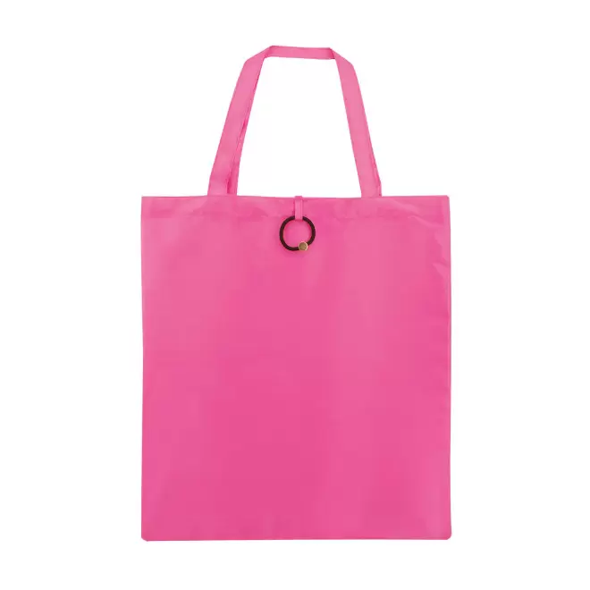 SAC PLIABLE AVEC ELASTIQUE PERSONNALISABLE 'PLIOU' - fuchsia