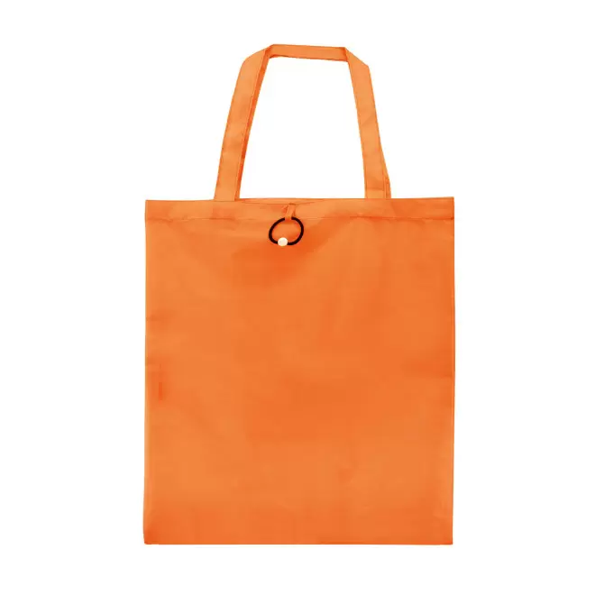 SAC PLIABLE AVEC ELASTIQUE PERSONNALISABLE 'PLIOU' - orange
