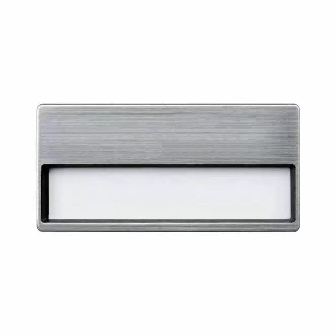 BADGE REUTILISABLE PERSONNALISABLE 'DISTINVO AIMANT' - argenté