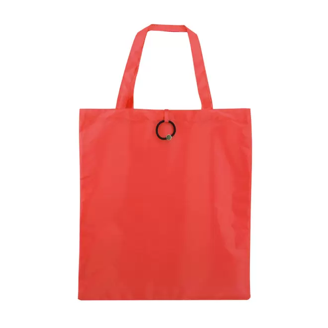 SAC PLIABLE AVEC ELASTIQUE PERSONNALISABLE 'PLIOU' - rouge