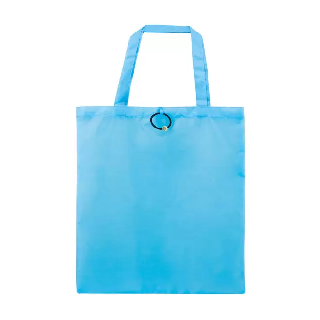SAC PLIABLE AVEC ELASTIQUE PERSONNALISABLE 'PLIOU' - turquoise
