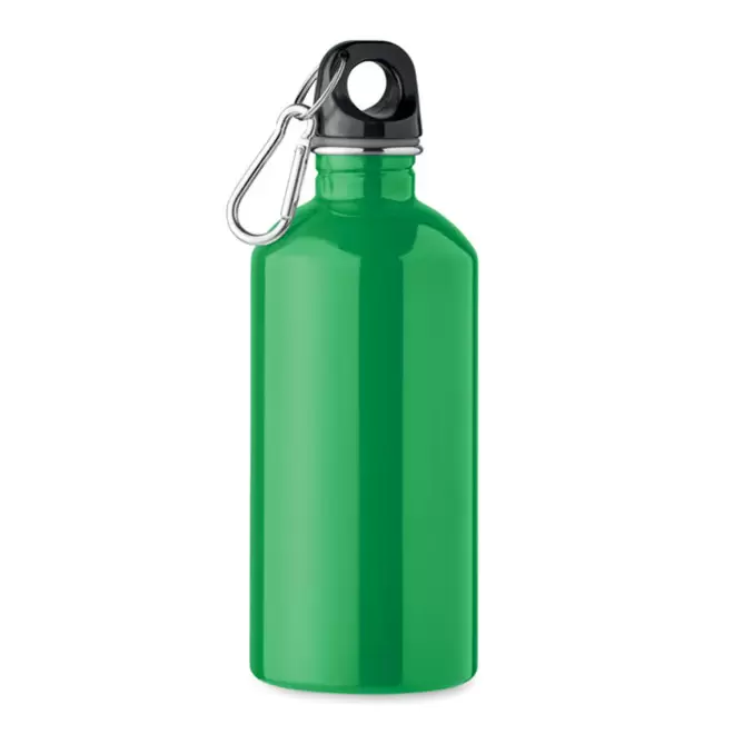 GOURDE EN ACIER RECYCLE 500ML PERSONNALISABLE 'AVEREST' - vert