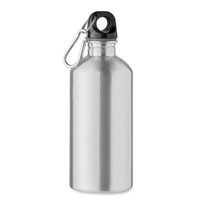 GOURDE EN ACIER RECYCLE 500ML PERSONNALISABLE 'AVEREST' - argente mat