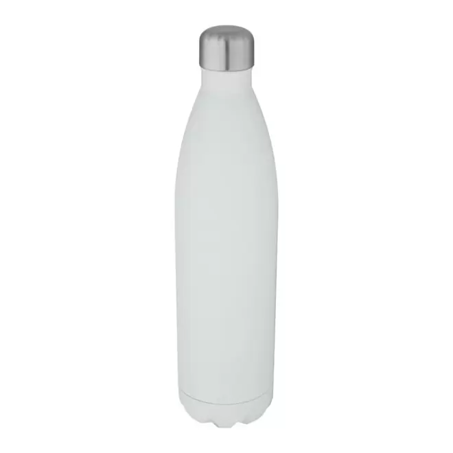 BOUTEILLE ISOTHERME 1L PERSONNALISABLE 'COVER' - blanc