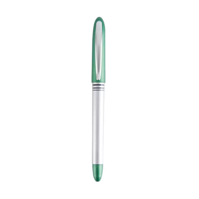 STYLO ROLLER PERSONNALISABLE MINE BLEUE 'OLDI' - vert