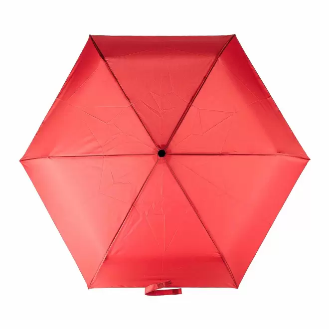 PARAPLUIE RPET AVEC CROCHET PERSONNALISABLE 'CARLOW' - rouge