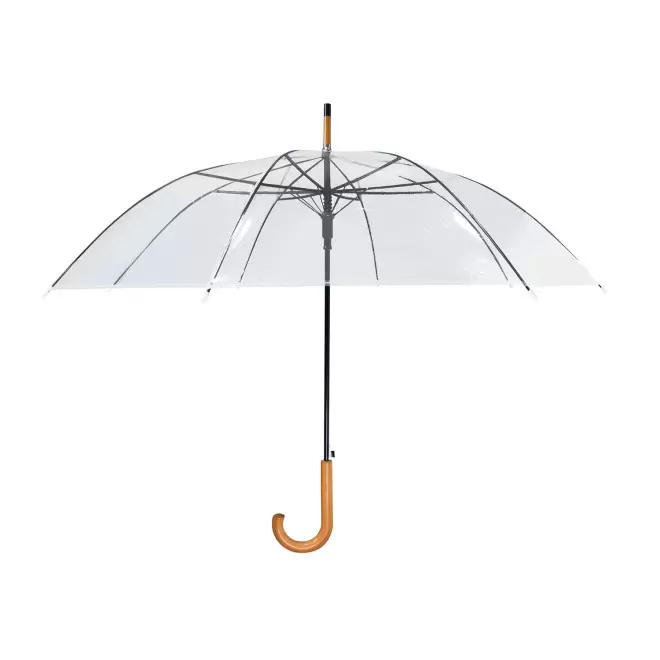 PARAPLUIE TRANSPARENT PERSONNALISABLE 'ROSALIA' - transparent