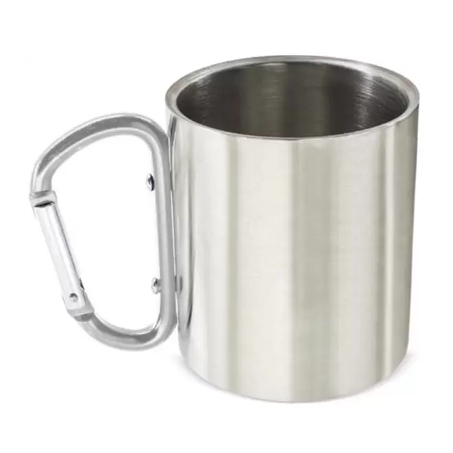 MUG EN INOX 175ML PERSONNALISABLE 'MACKENZIE MINI' - gris