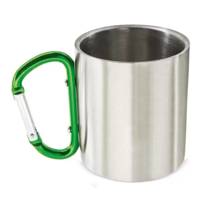 MUG EN INOX 175ML PERSONNALISABLE 'MACKENZIE MINI' - vert