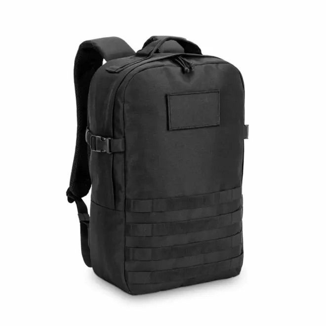 SAC A DOS RECYCLE PERSONNALISABLE 'ANILSON' - noir