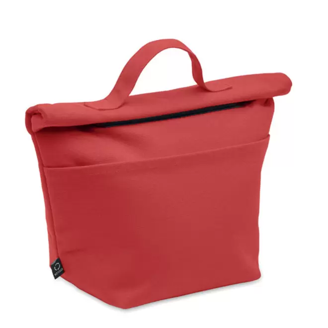 SAC ISOTHERME PERSONNALISABLE EN COTON RECYCLE 'KRYS COUL' - rouge