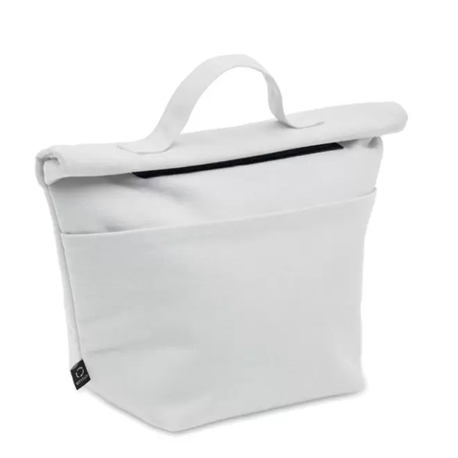 SAC ISOTHERME PERSONNALISABLE EN COTON RECYCLE 'KRYS COUL' - blanc
