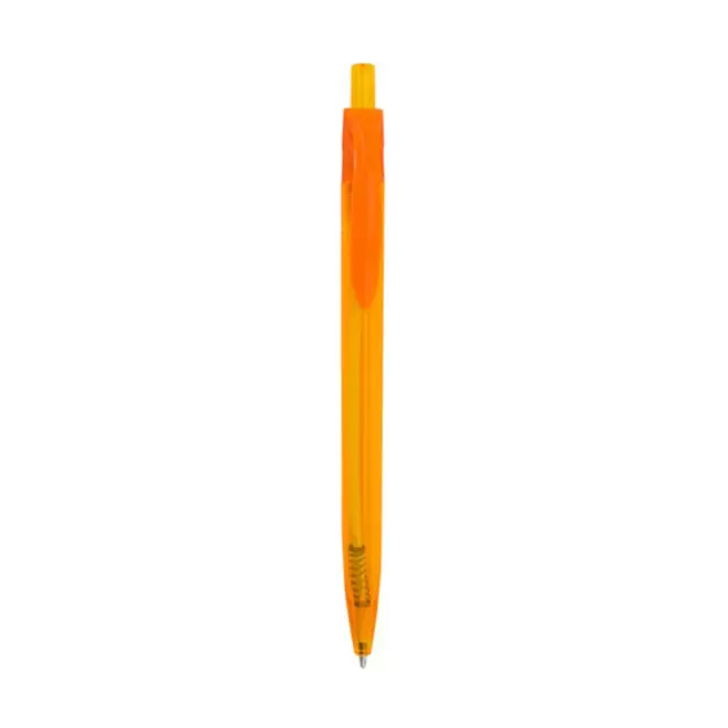 STYLO TRANSPARENT PERSONNALISE 'AYO' - orange