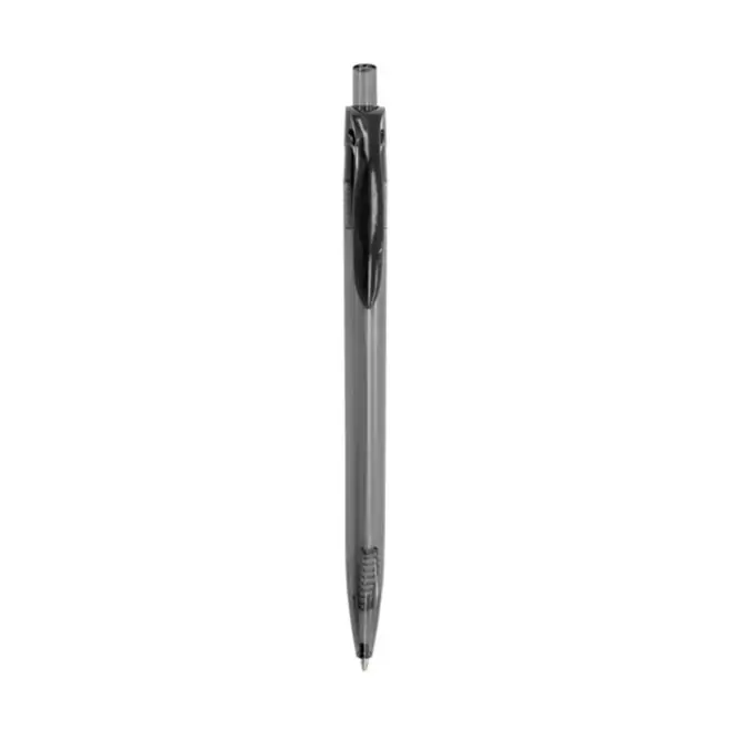 STYLO TRANSPARENT PERSONNALISE 'AYO' - noir