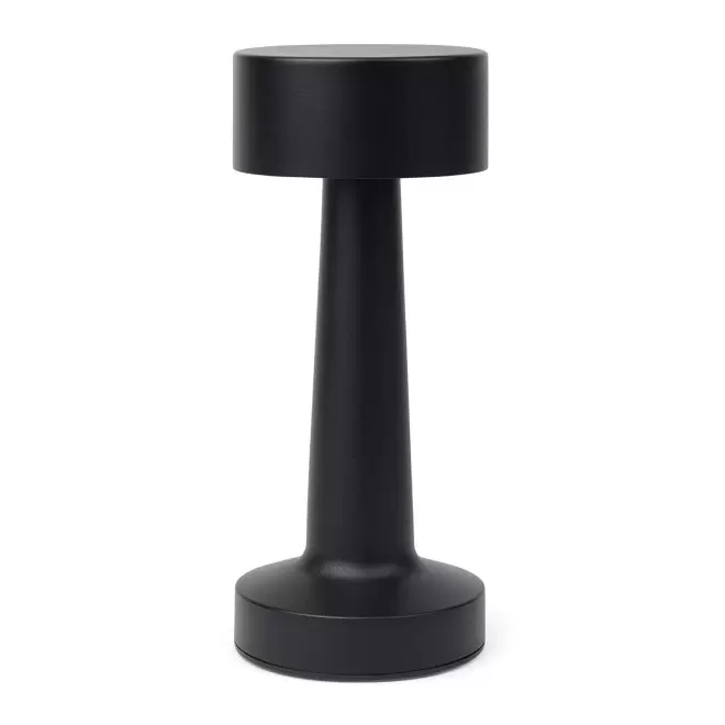 LAMPE LED DE TABLE PERSONNALISABLE 'MEYNU RECYCLE' - noir