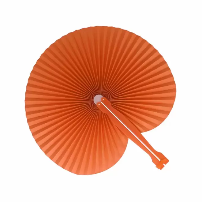 RAPIDE 4J - EVENTAIL PLIABLE PERSONNALISABLE 'BREEZE COUL'  - orange