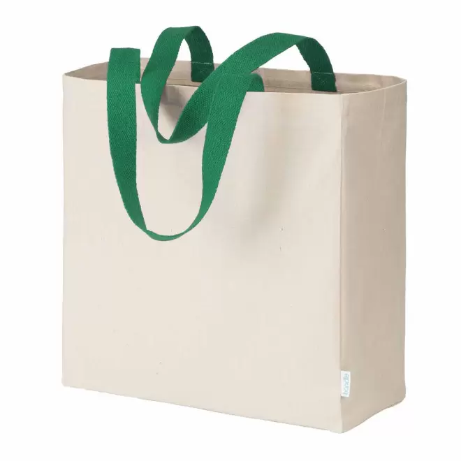 SAC COTON PERSONNALISABLE ANSES COUL 'AURIANA SOUFFLET' - vert
