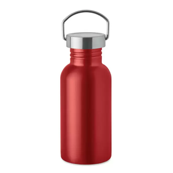 GOURDE ALU 500 ML PERSONNALISABLE 'CHEDDY COLOR' - rouge