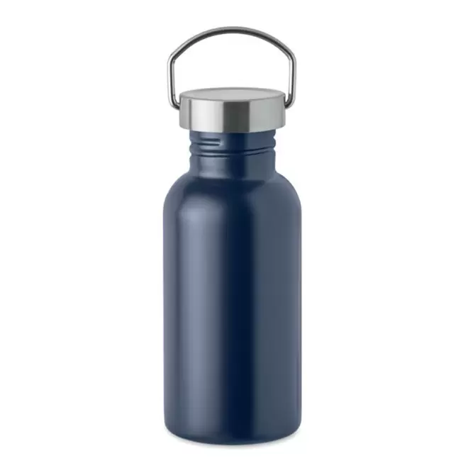 GOURDE ALU 500 ML PERSONNALISABLE 'CHEDDY COLOR' - bleu marine