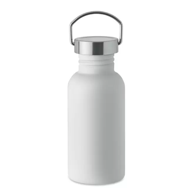 GOURDE ALU 500 ML PERSONNALISABLE 'CHEDDY COLOR' - blanc